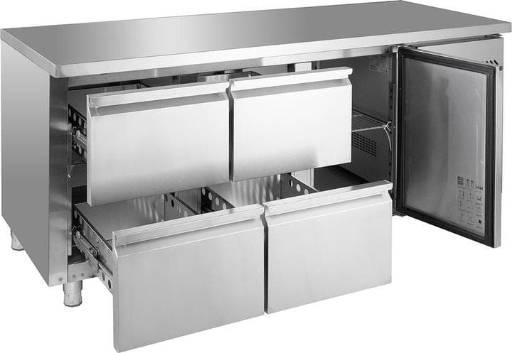 Ray trượt inox cho tủ lạnh chịu tải lớn